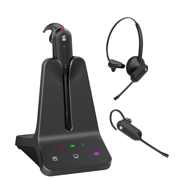 Yealink WH63 E2 Convertible DECT Wireless Headset